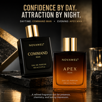 Final 3 Hours: 60% OFF 🔥 COMMAND & APEX: The Pheromone Cologne Set to Seduce Women