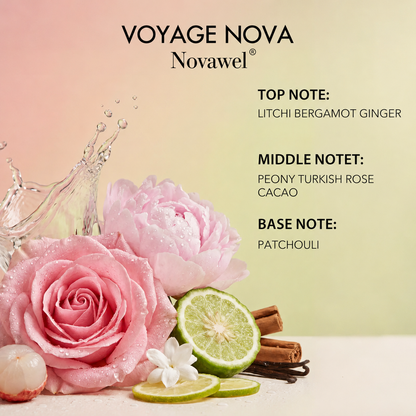 Voyage Nova Lychee Rose & Peony Extrait de Parfum