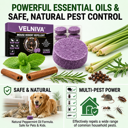 LAST DAY SALE 50%OFF💥Natural NO-MICE Mint Repellent