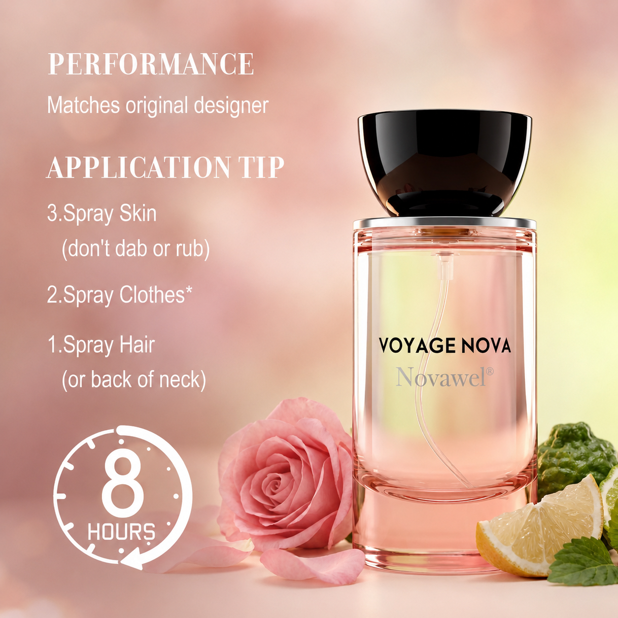 Voyage Nova Lychee Rose & Peony Extrait de Parfum