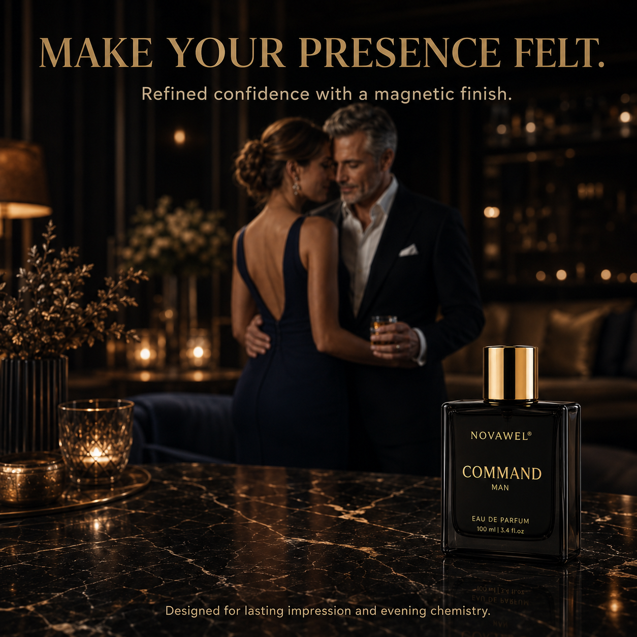Final 3 Hours: 60% OFF 🔥 COMMAND & APEX: The Pheromone Cologne Set to Seduce Women